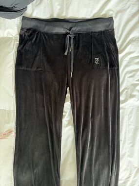 Juicy Couture velvet track pants